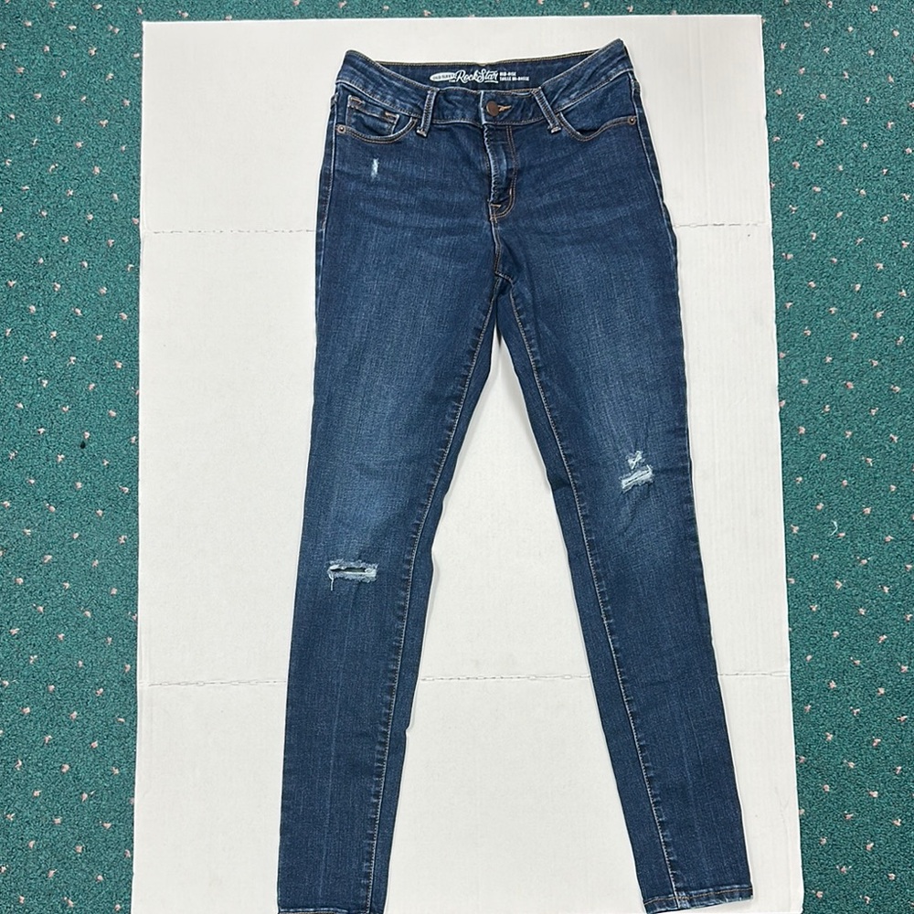 Old Navy Blue Skinny Jeans Classic Style